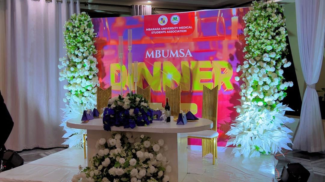 Celebration setup prepared by Dream Events Uganda
