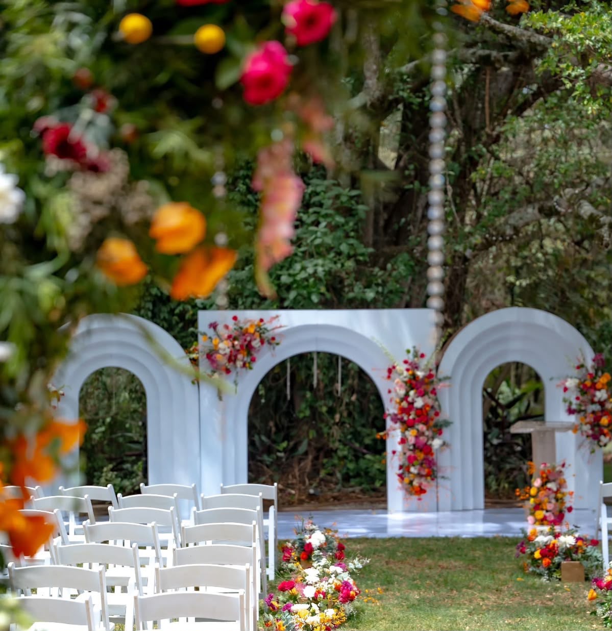 Luxury wedding and introduction decor in Western Uganda